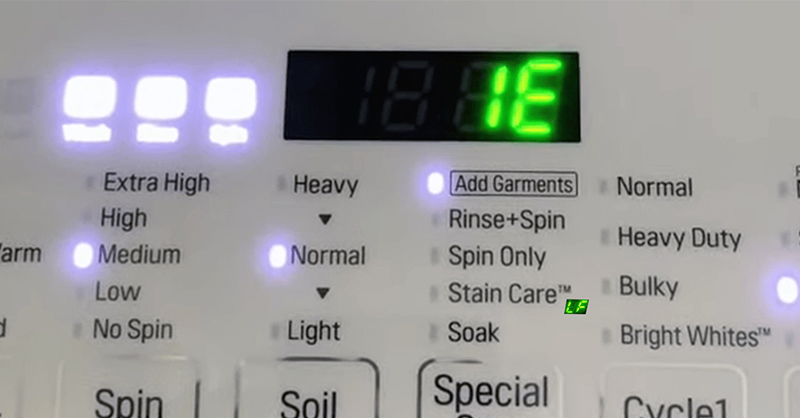 Bảo hành máy giặt LG tại Long Biên khi gặp lỗi sau