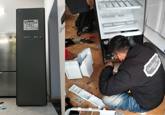 Ảnh Sửa Máy Giặt Hấp Sấy LG