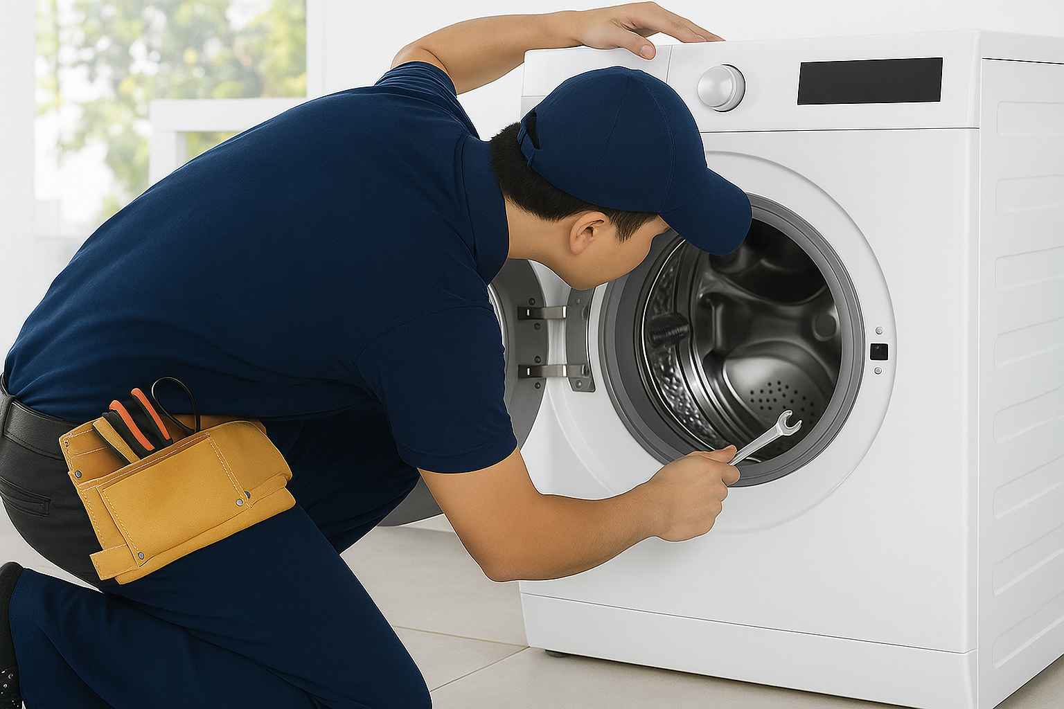 sửa máy giặt LG tại Long Biên