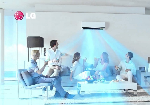 Vệ sinh điều hòa LG tại nhà